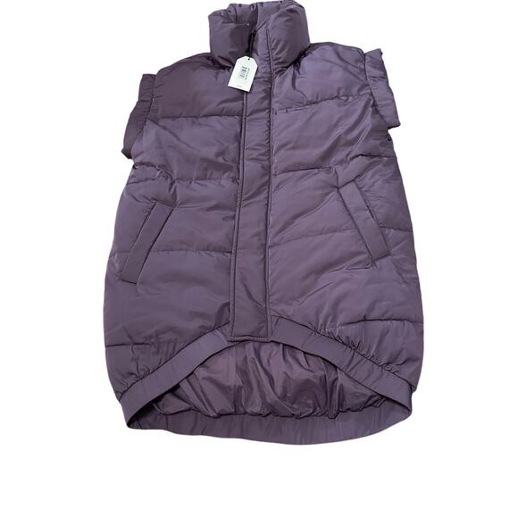 Universal Standard Puffer Vest US0U1032 Size 4XS US 0 Purple New with tags - Picture 1 of 5